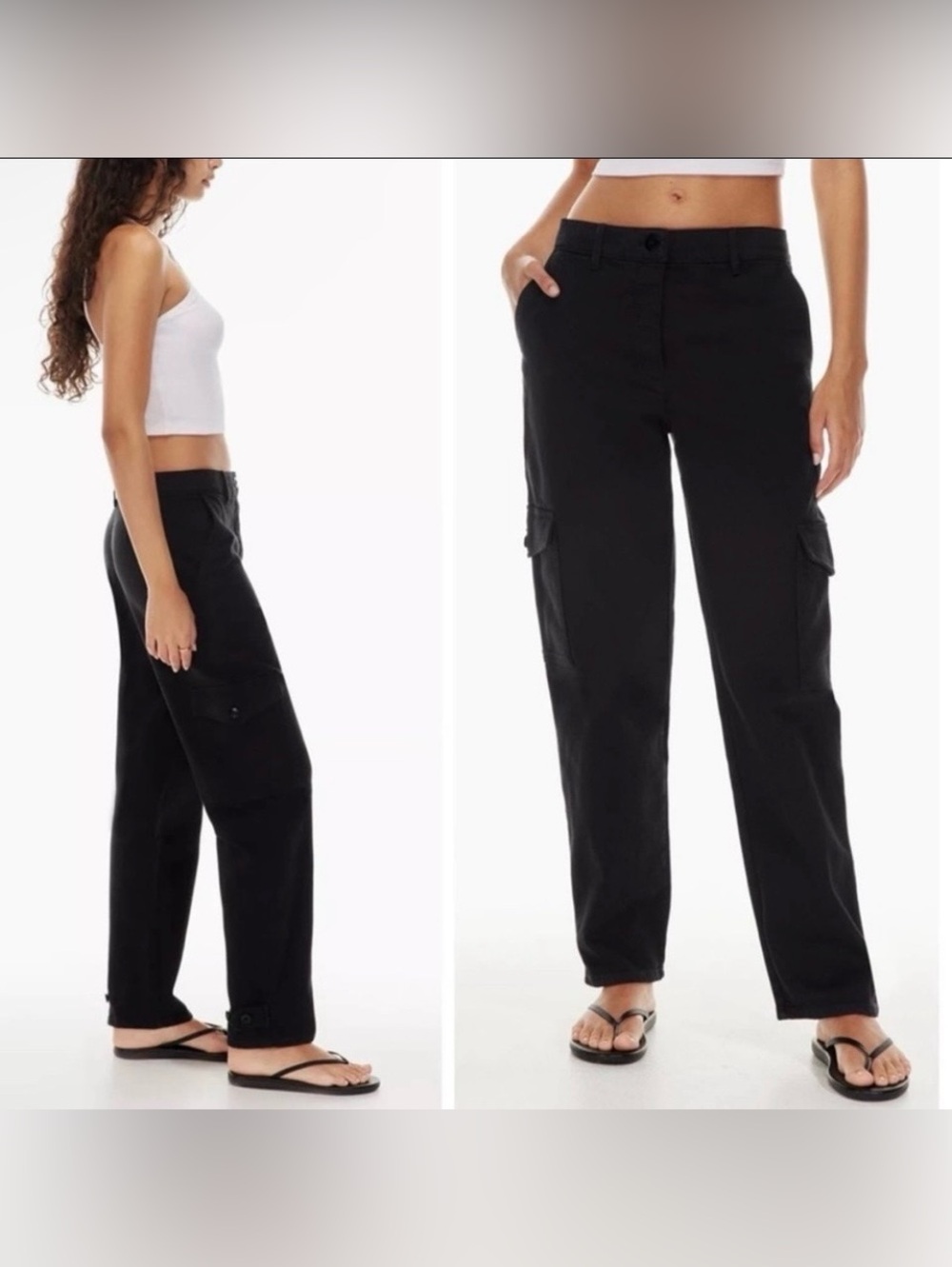 Wilfred Black Cargo Pants